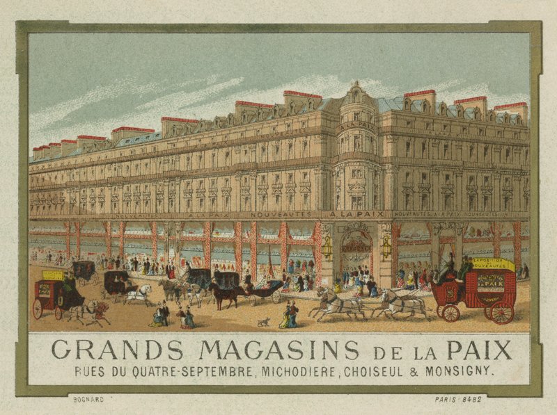 Grands Magasins de la Paix, Parijs door French School
