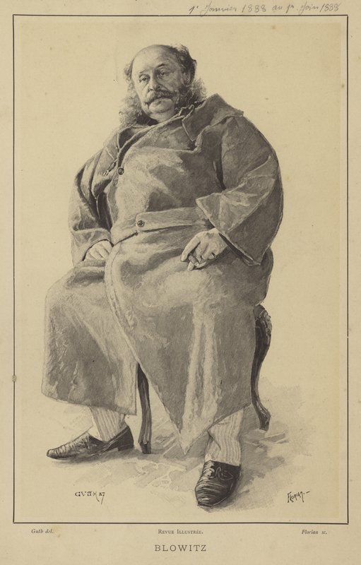 Henri Blowitz, in Bohemen geboren Franse journalist door French School