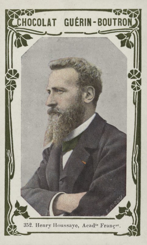 Henry Houssaye, Academie Francaise (gekleurd foto) door French School