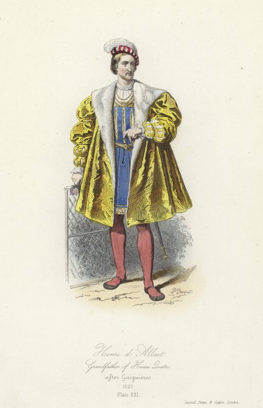 Hendrik II van Navarra, grootvader van Hendrik IV van Frankrijk door French School