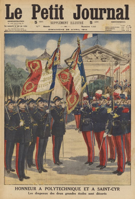 Eer aan de Ecole Polytechnique en de Ecole Speciale Militaire de Saint-Cyr door French School
