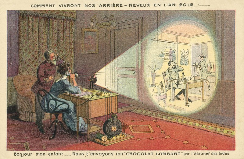 Hoe mensen zullen leven in 2012 door French School