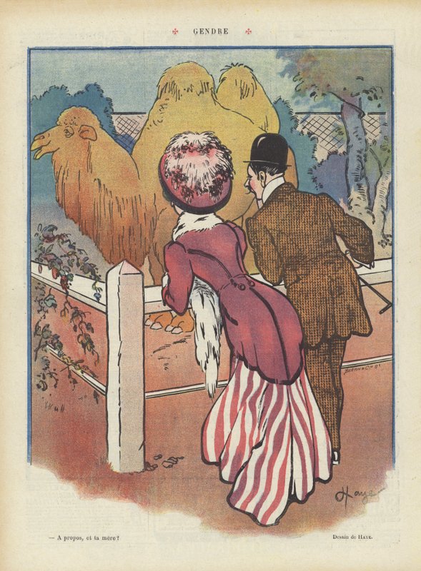 Illustratie voor Le Rire door French School