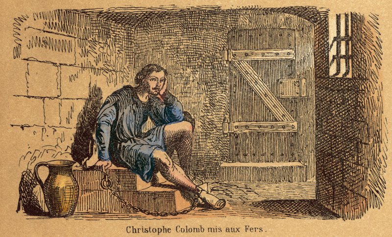Ijzer (gekleurde gravure) door French School