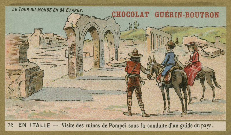 Italië: bezoek aan de ruïnes van Pompeii met een lokale gids door French School