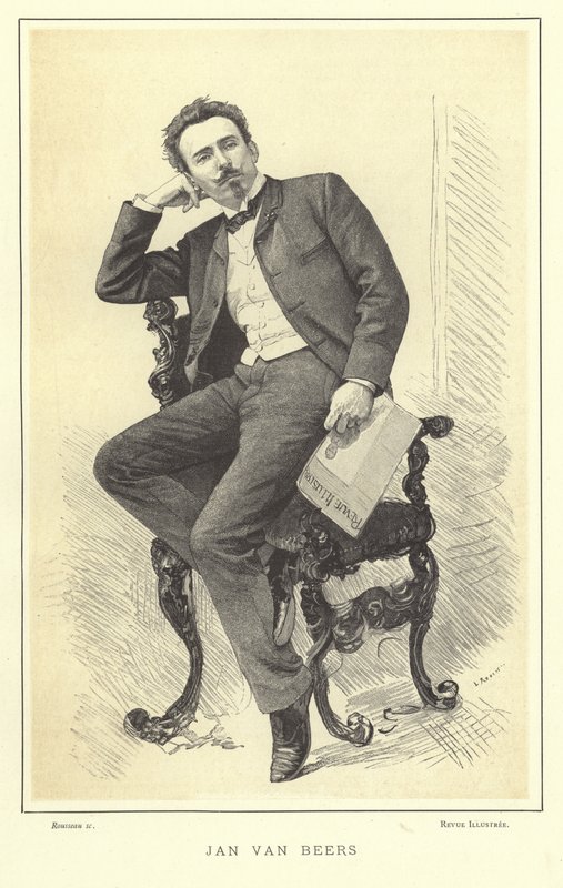 Jan van Beers, Belgische kunstenaar door French School