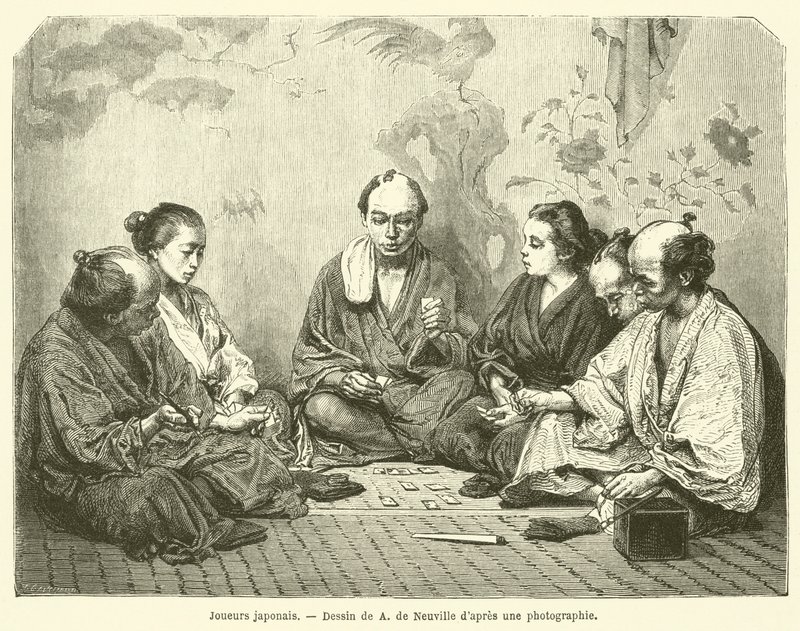 Japanse spelers door French School