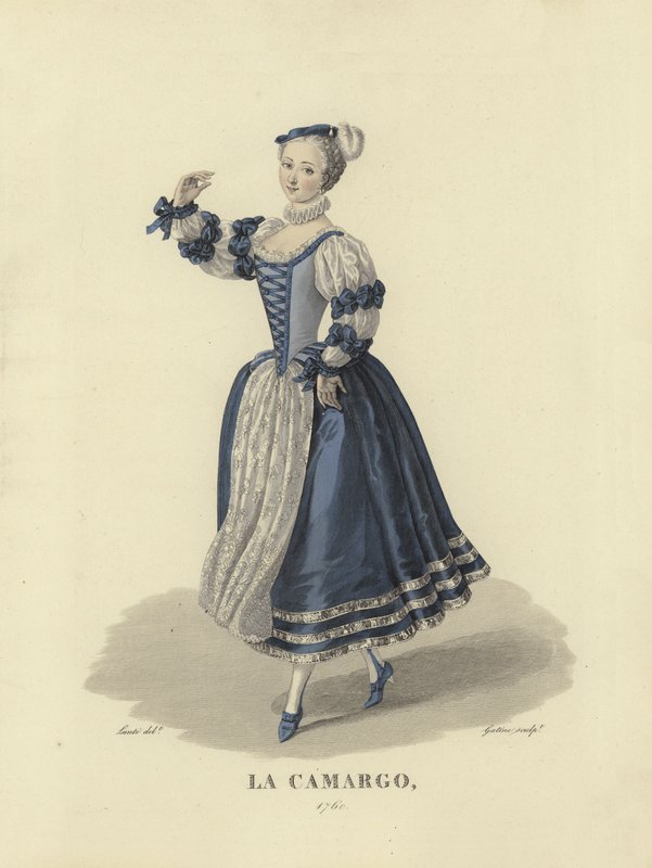 La Camargo, 1760 door French School