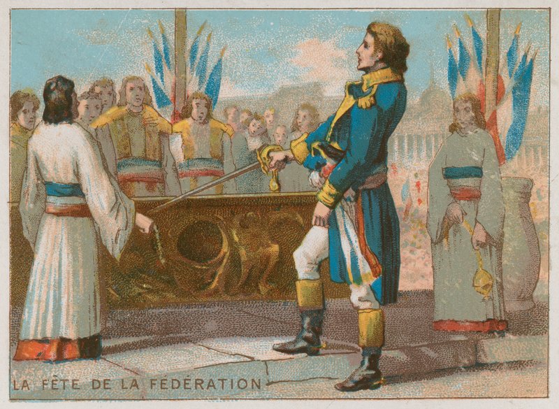 Het feest van de Federatie door French School