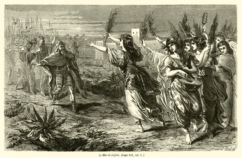 De dochter van Jefta door French School