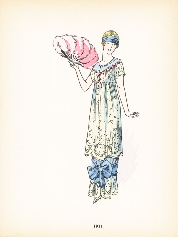 Damesmode, 1911 door French School