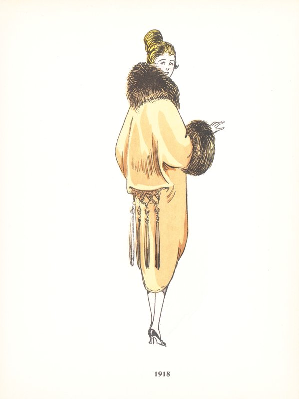 Damesmode, 1918 door French School
