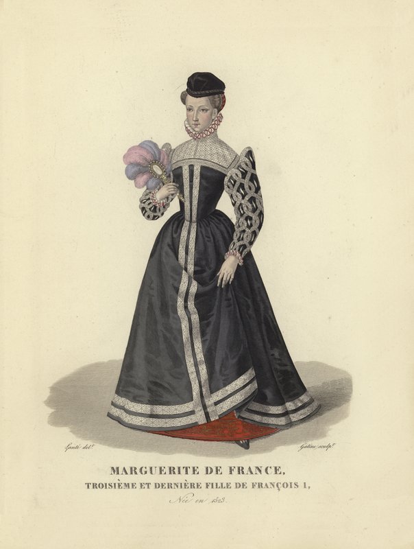 Margaretha van Frankrijk, derde en jongste dochter van koning Frans I van Frankrijk door French School