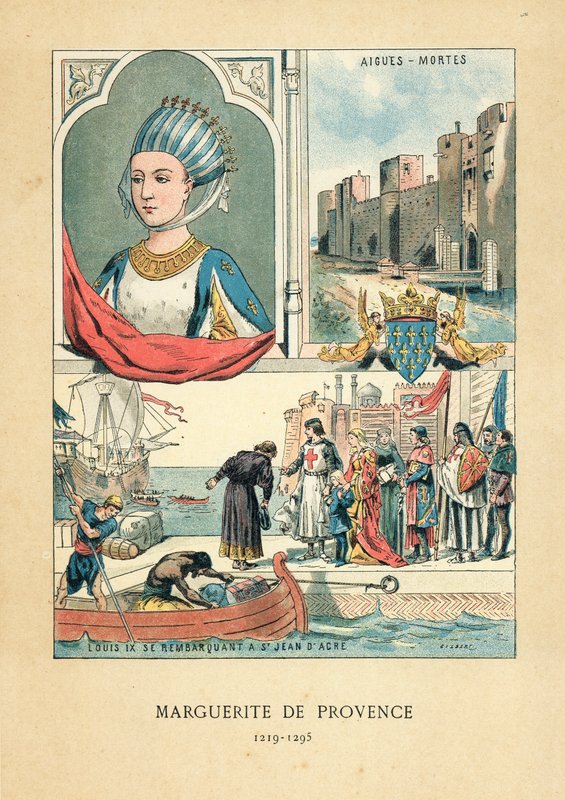 Marguerite de Provence door French School