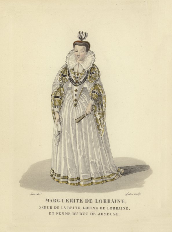 Marguerite van Lotharingen door French School