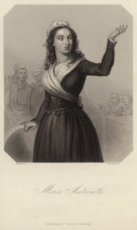 Marie Antoinette - Koningin van Frankrijk (1755-1793) door French School