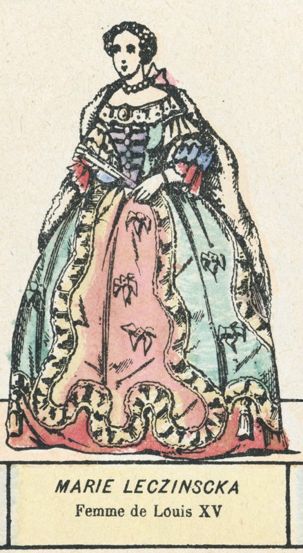 Marie Leczinska, vrouw van Lodewijk XV door French School