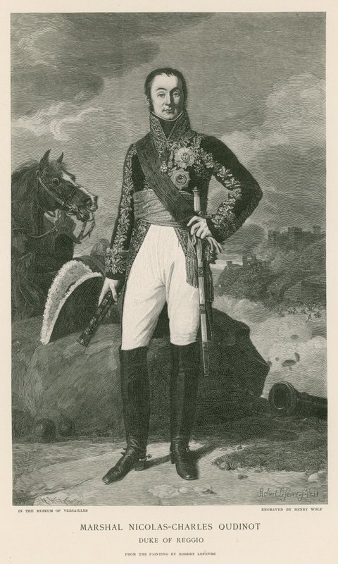 Maarschalk Nicolas-Charles Oudinot door French School