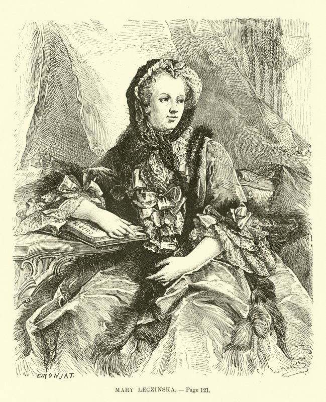 Maria Leszczyńska door French School