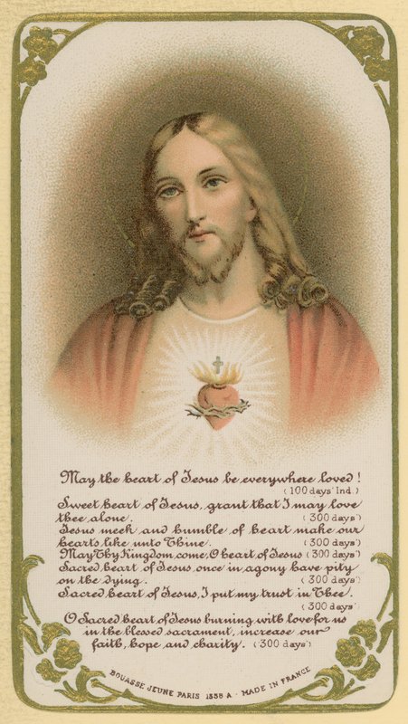 Moge het hart van Jezus overal geliefd zijn! door French School