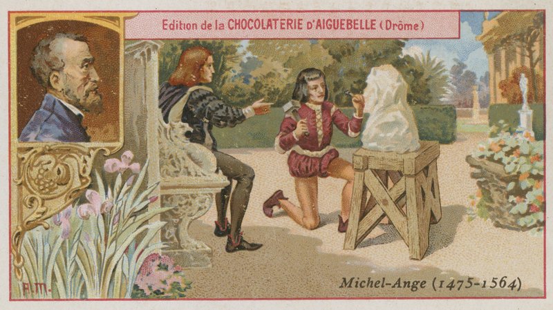 Michelangelo door French School