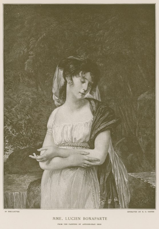 Mevrouw Lucien Bonaparte door French School