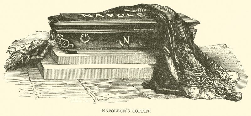 Napoleons kist (gravure) door French School