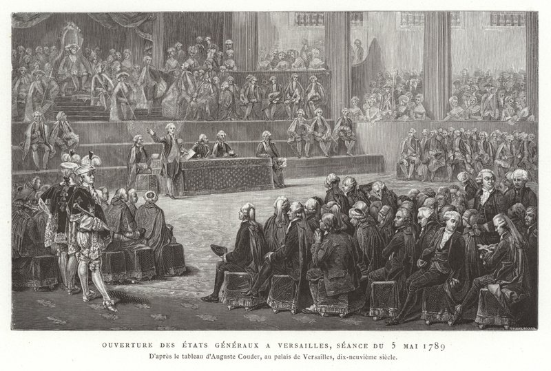 Opening van de Staten-Generaal, Versailles, 5 mei 1789 door French School