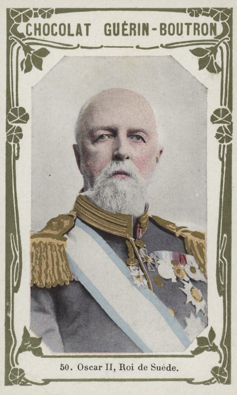 Oscar II, Koning van Zweden door French School
