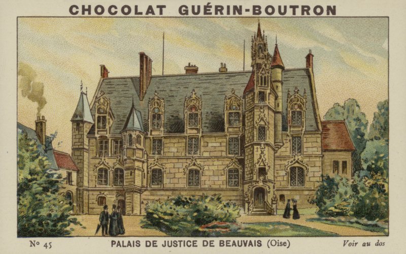 Paleis van Justitie van Beauvais, Oise door French School