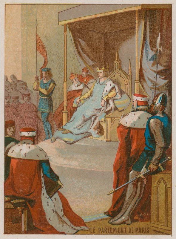 Parlement van Parijs door French School