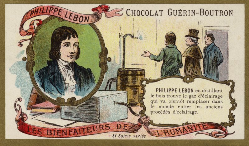 Philippe Lebon, Franse ingenieur en chemicus door French School
