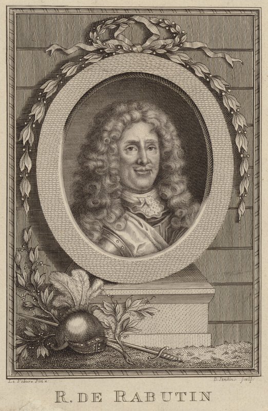 Portret van Roger de Rabutin, Comte de Bussy door French School