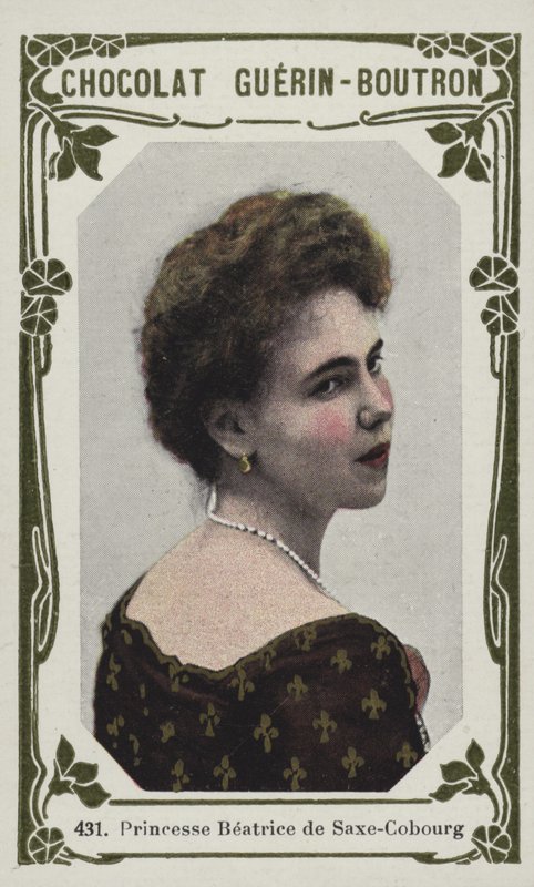 Prinses Beatrice van Saksen-Coburg door French School