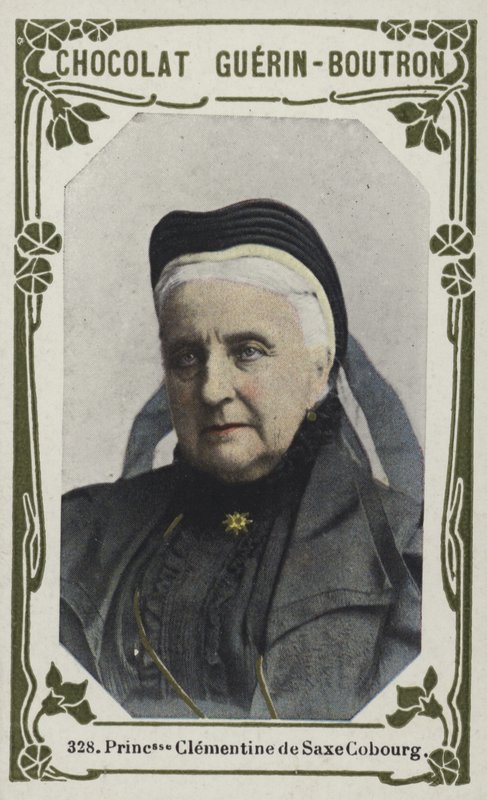 Prinses Clementine van Saksen-Coburg door French School