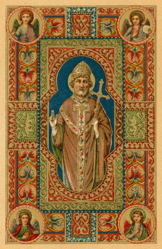 Heilige Ignatius Patriarch door French School