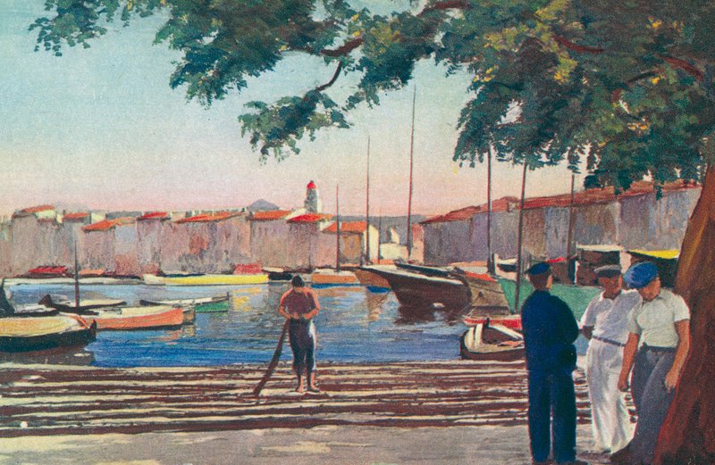 Saint Tropez: De haven door French School