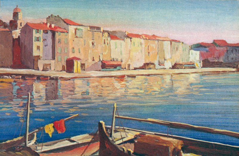 Saint Tropez: Uitzicht op de kade Suffren door French School