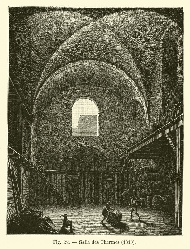 Thermenzaal, 1810 door French School