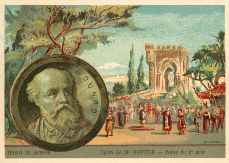 Scène uit Charles Gounod