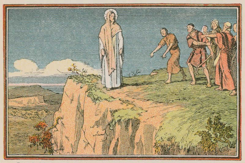 Scène uit het leven van Jezus door French School