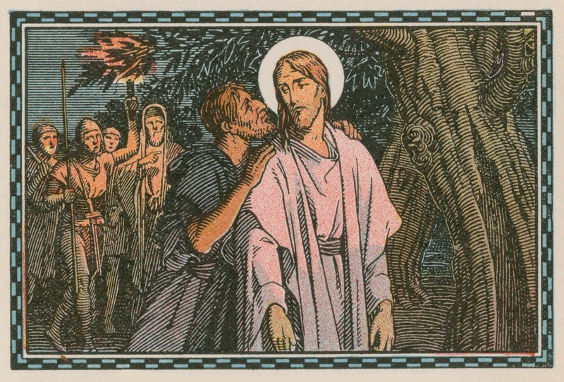 Scène uit het leven van Jezus door French School