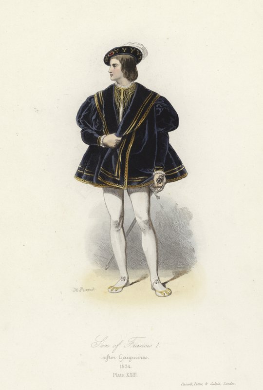 Zoon van Frans I van Frankrijk door French School