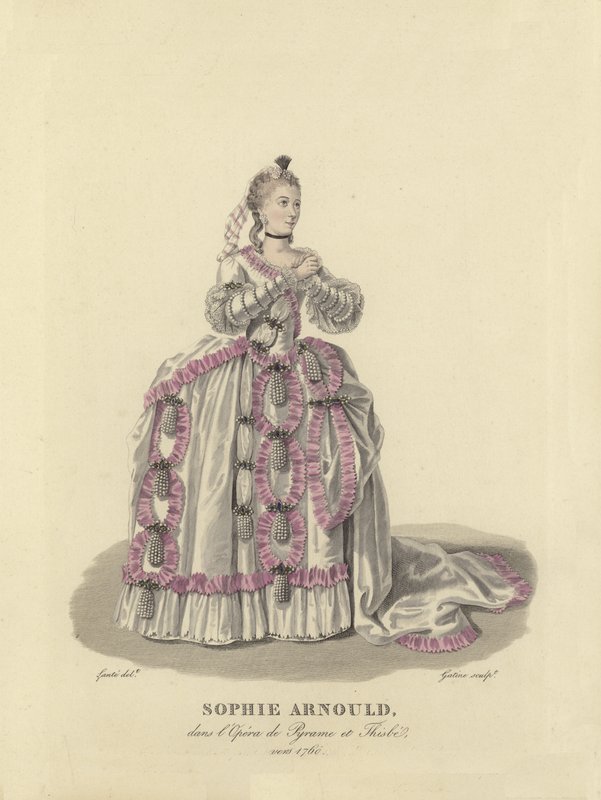 Sophie Arnould, Franse operazangeres door French School