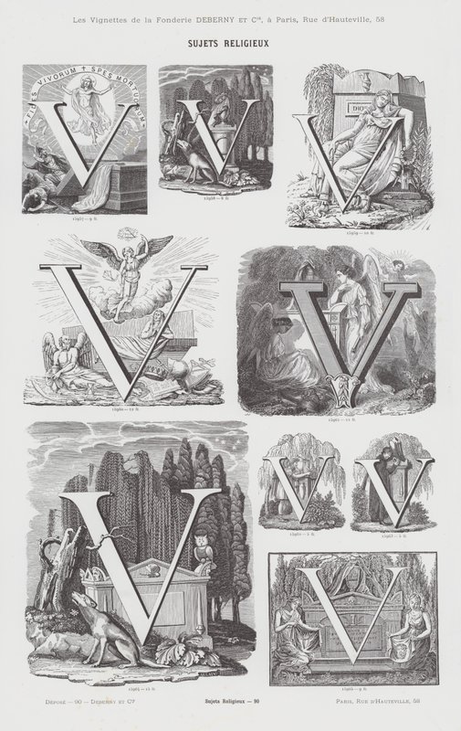 Religieuze Onderwerpen (gravure) door French School