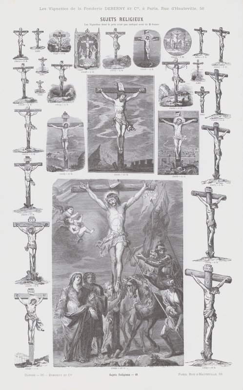 Religieuze Onderwerpen (gravure) door French School