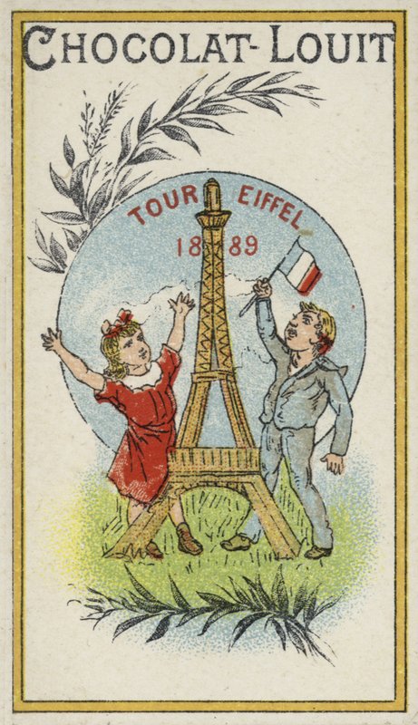De Eiffeltoren, 1889 door French School