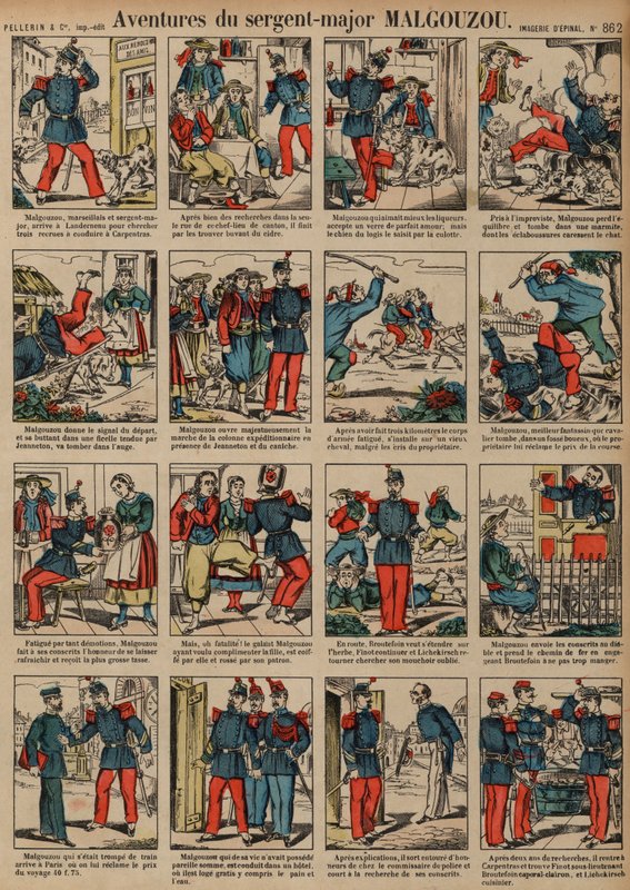 De avonturen van Sergeant-Majoor Malgouzou door French School