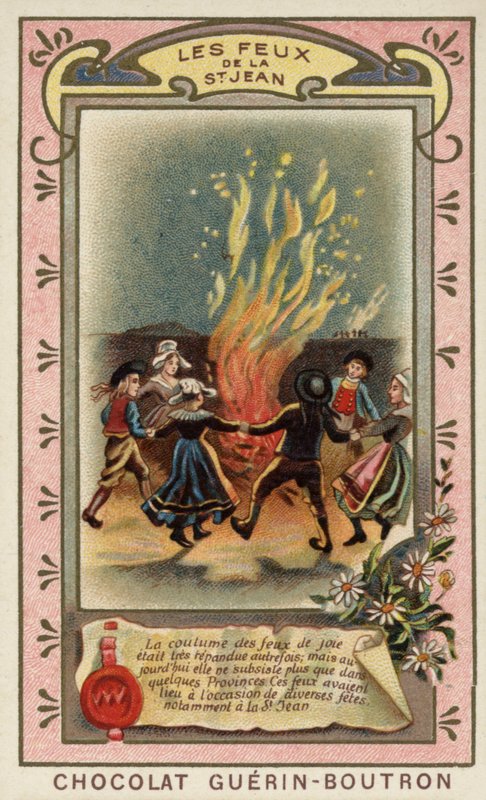 De vuren van Sint Jan door French School