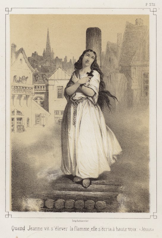 Het martelaarschap van Jeanne d